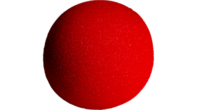 4 inch Regular Sponge Ball (Red) from Magic by Gosh (1 each)