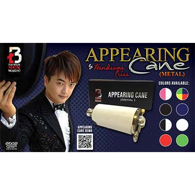 Appearing Cane (Metal / Green) by Handsome Criss and Taiwan Ben Magic - Trick