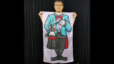 Character Silk (Magician) 35 X 43  by JL Magic - Trick