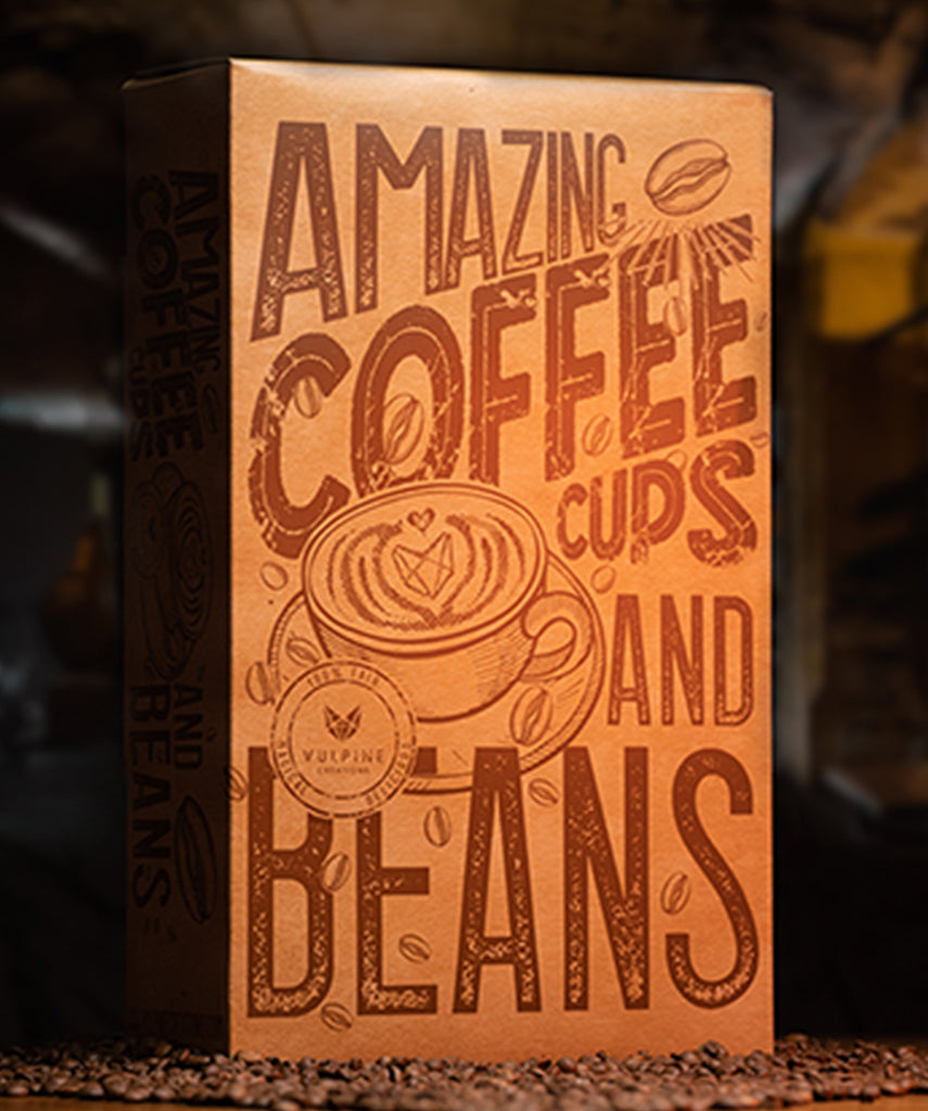 Amazing Coffee Cups and Beans